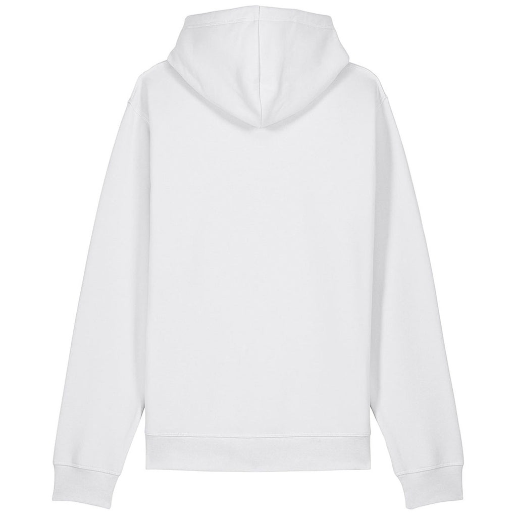 Stanley/Stella Unisex White Drummer 2.0 Hooded Sweatshirt