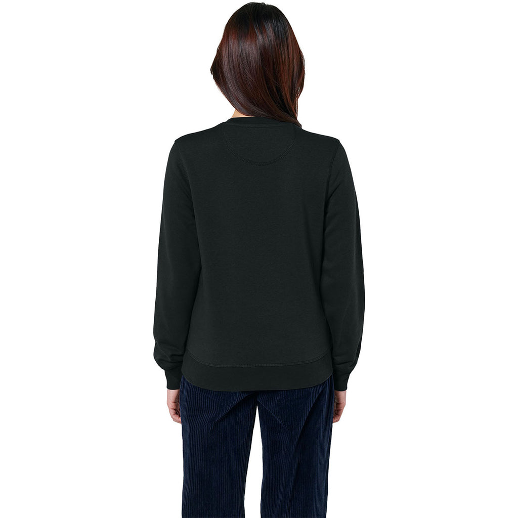 Stanley/Stella Unisex Black Roller Crewneck Sweatshirt