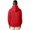 Stanley/Stella Unisex Red Mixer Full-Zip Hooded Sweatshirt