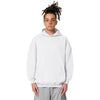 Stanley/Stella Unisex White Cooper Dry Hooded Sweatshirt