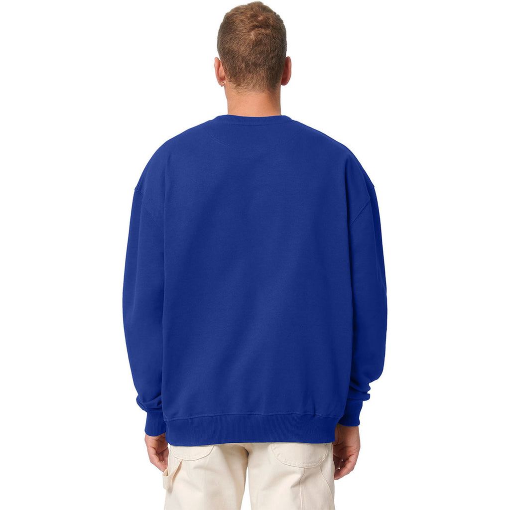 Stanley/Stella Unisex Worker Blue Ledger Dry Crewneck Sweatshirt