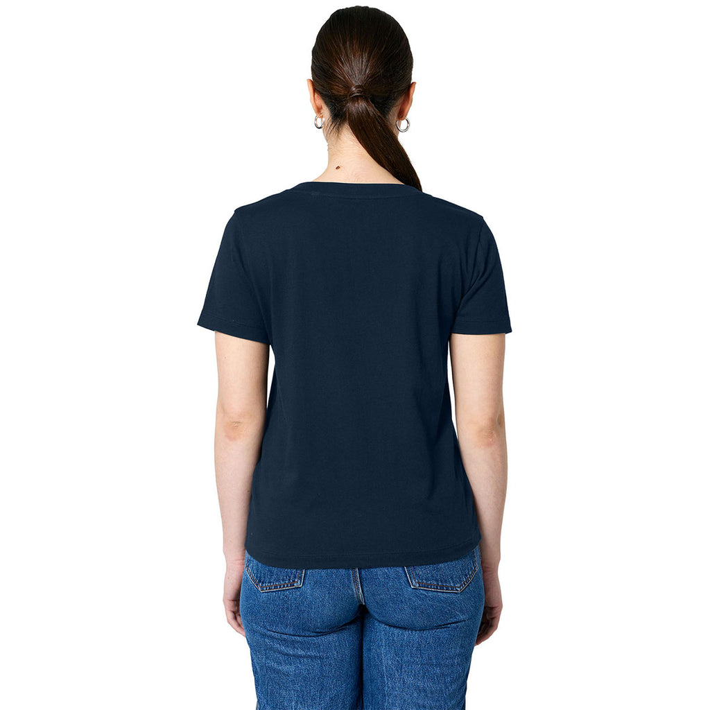 Stanley/Stella Women's French Navy Stella Isla V-Neck Tee