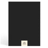 Papier Ink Black Shine Plain Notebook