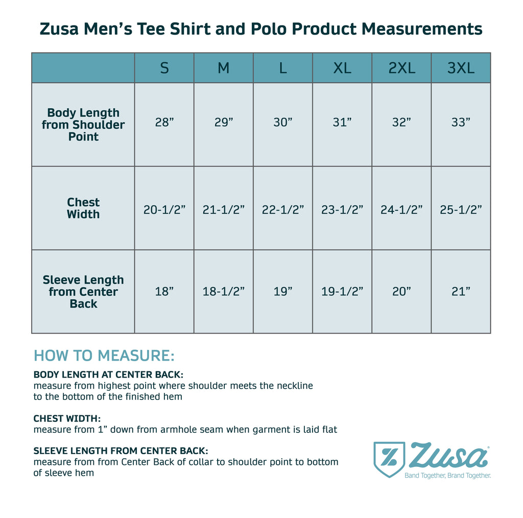 Zusa 3 Day Men's Navy Everyday Pique Polo