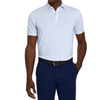Holderness & Bourne Men's White/Vista Blue/Horizon Blue The Springer Shirt