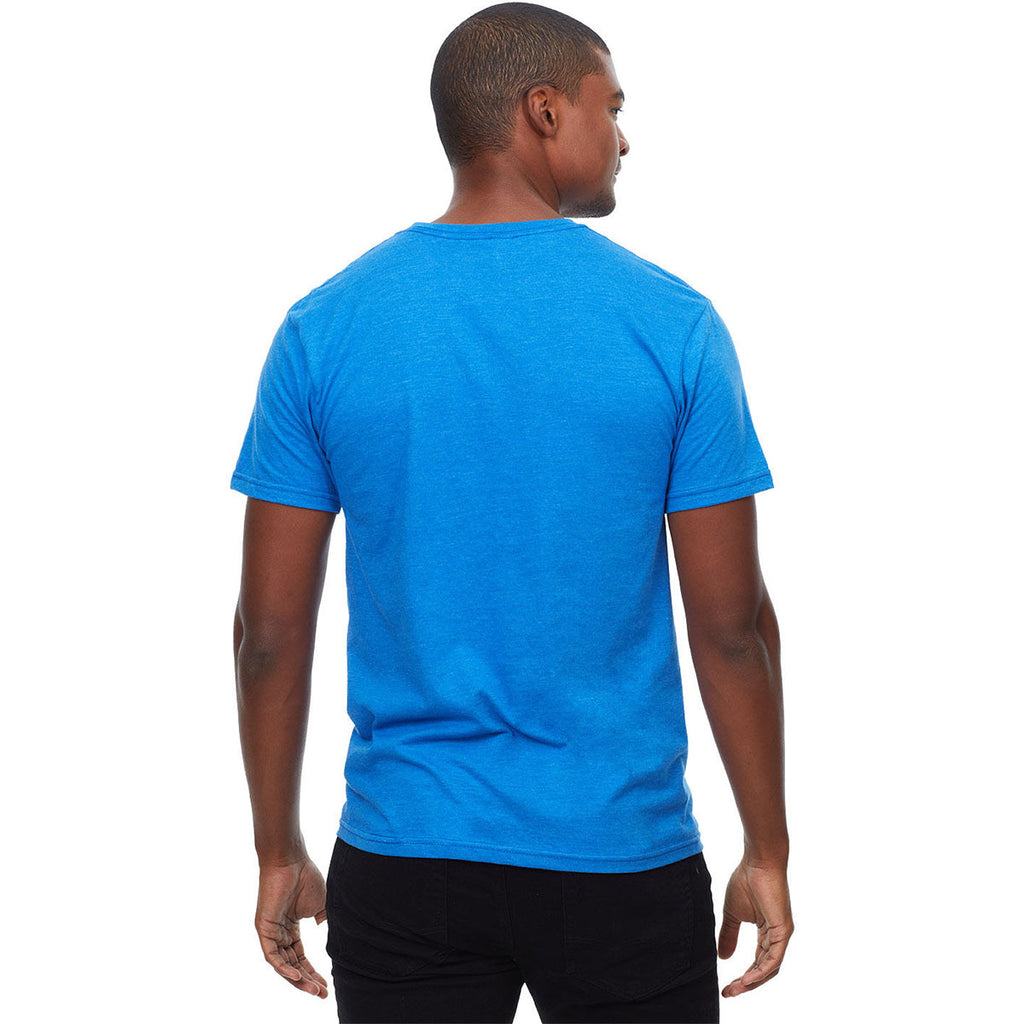 Threadfast Apparel Men's Heather Royal Epic CVC T-Shirt