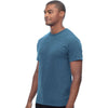 Threadfast Apparel Men's Heather Steel Blue Epic CVC T-Shirt