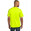CornerStone Men's Safety Yellow Tall Workwear Pro Short Sleeve Pocket Tee