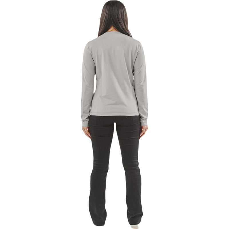 Stormtech Women's Ash Heather Volante H2X-DRY Long Sleeve Tee