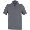 Elevate Men's Charcoal Izu Everything Performance Eco Short Sleeve Polo