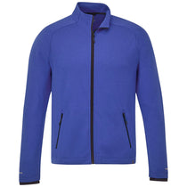 Elevate Men's New Royal Heather Asgard Eco Knit Full Zip Performance Jacket