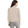 TravisMathew Women's Natural Heather Ocean Villa 1/4-Zip