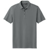 TravisMathew Men's Quiet Shade Grey Glenview Solid Polo