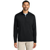 TravisMathew Men's Black Onward 1/4-Zip