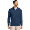 TravisMathew Men's Navy Heather Onward 1/4-Zip