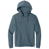 tentree Men's Vintage Blue Organic Cotton Fleece Full-Zip Hoodie