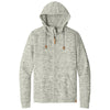 tentree Men's Hi Rise Grey Space Dye Space Dye Fleece Full-Zip Hoodie