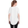 tasc Women's White Longline T-Shirt