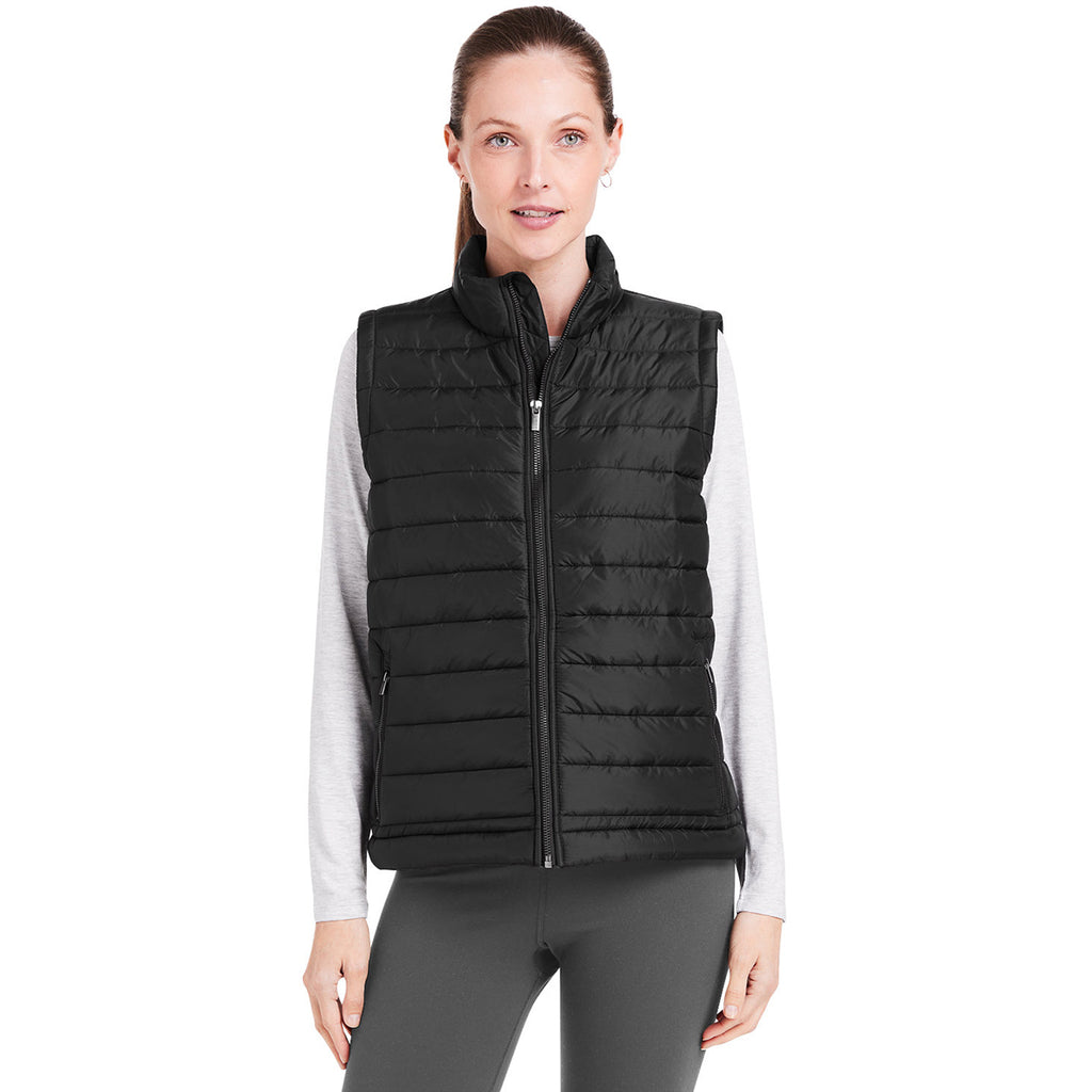 tasc Women's Black Quilted Puffer Vest