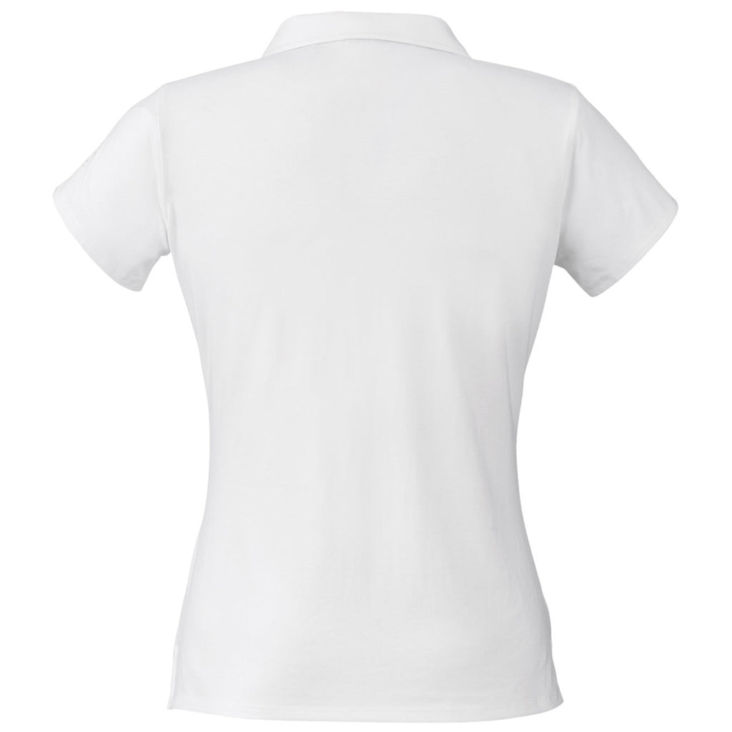 tasc Women's White Air Lightweight Polo