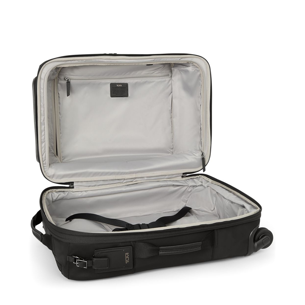 Tumi Black/Gunmetal Voyageur Leger International Expandable Carry-On
