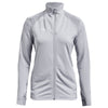 Under Armour Women's Mod Gray Command Warm-Up Full-Zip