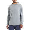 UNRL Men's Cadet Grey Ultra Hooded Long Sleeve