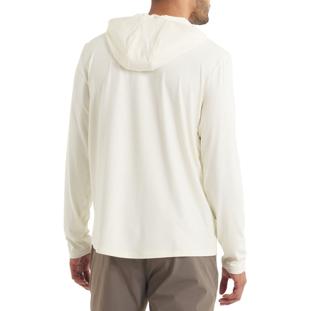 UNRL Men's Coconut Ultra Hooded Long Sleeve