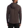 UNRL Men's Espresso Ultra Hooded Long Sleeve