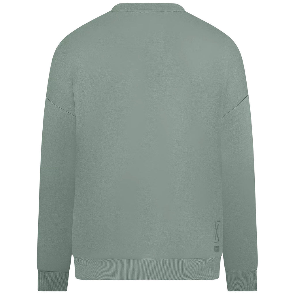 Levelwear Unisex Iceberg Green Luxe Signature Crew