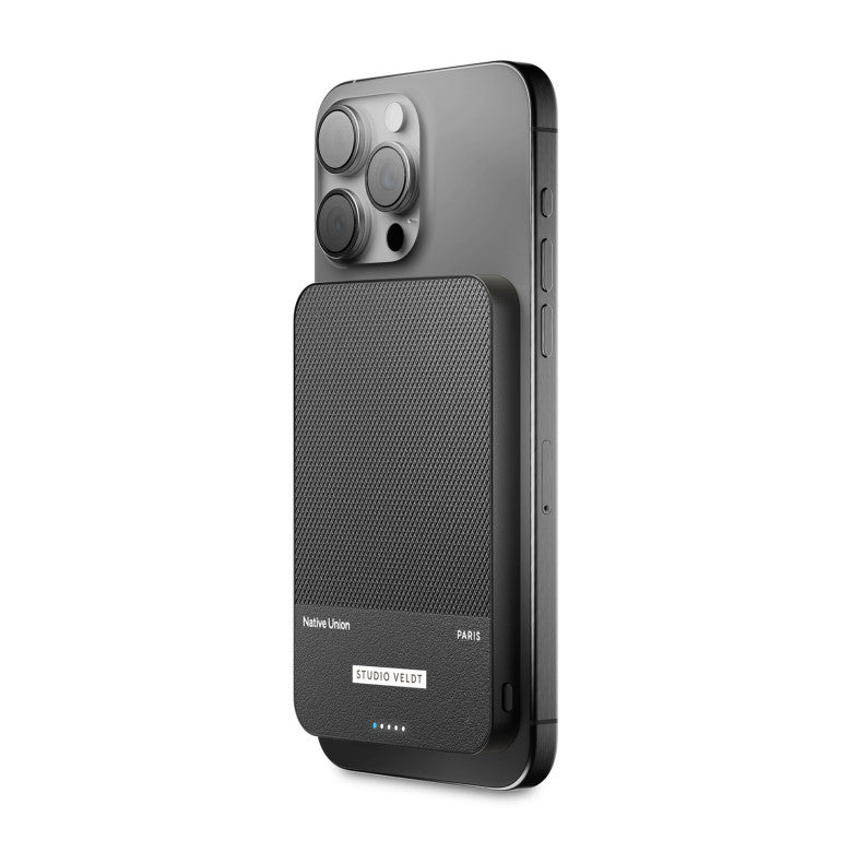 Native Union Black (RE)Classic Magnetic Power Bank 5000mAh