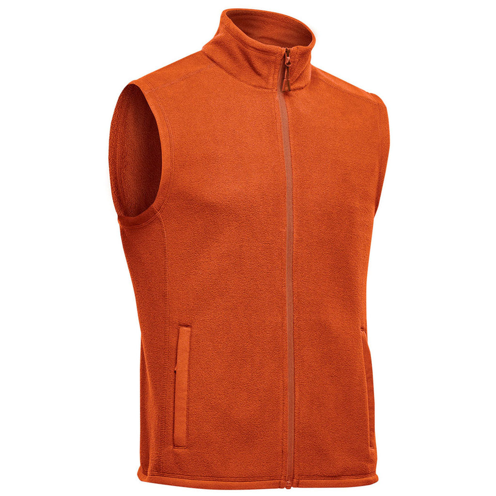 Stormtech Men's Rust Montauk Fleece Vest