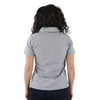 48-Hour Zusa Women's Light Grey Heather Peachy Polo