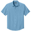 Port Authority Men's Carolina Blue Short Sleeve UV Dockside Shirt
