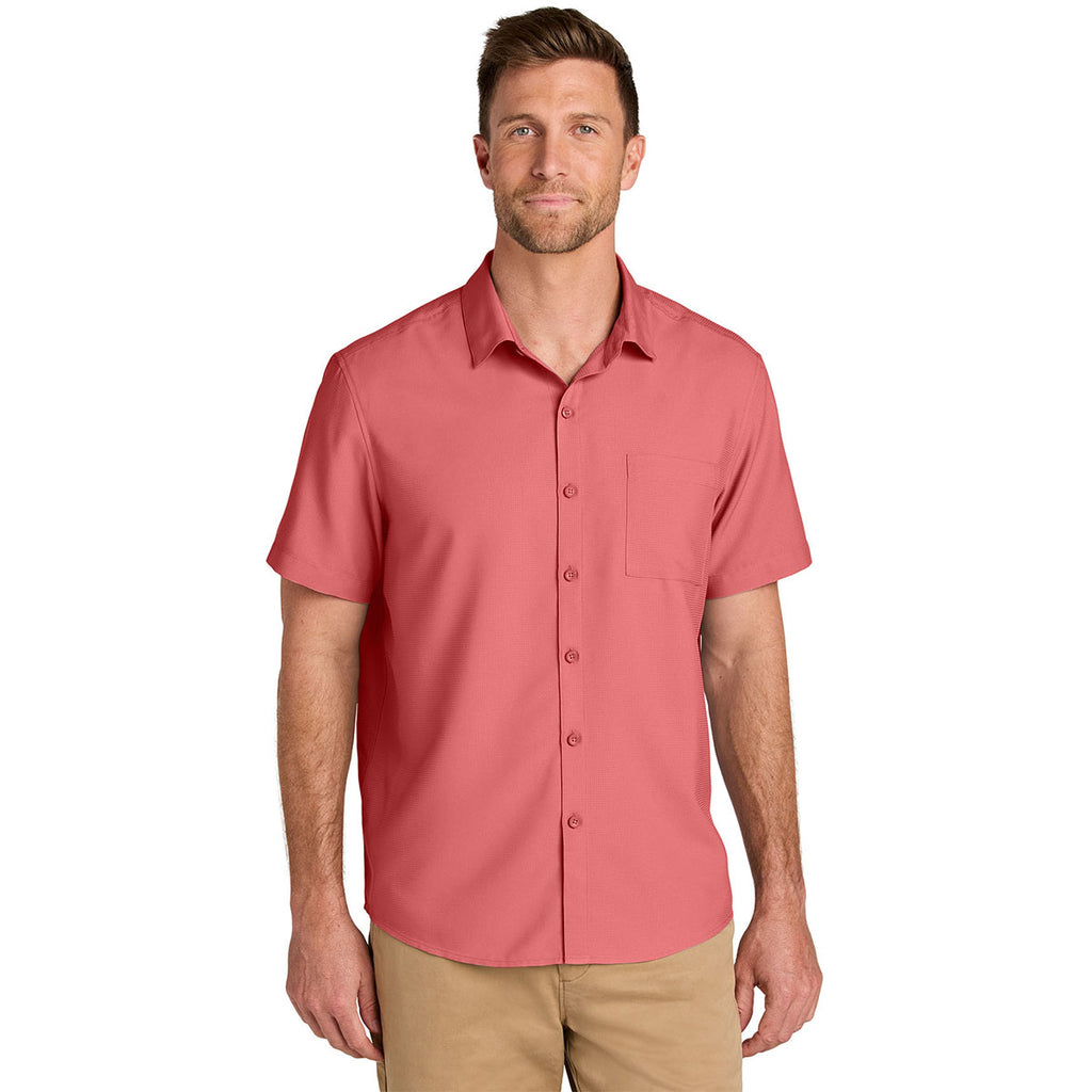 Port Authority Men's Coral Reef Short Sleeve UV Dockside Shirt