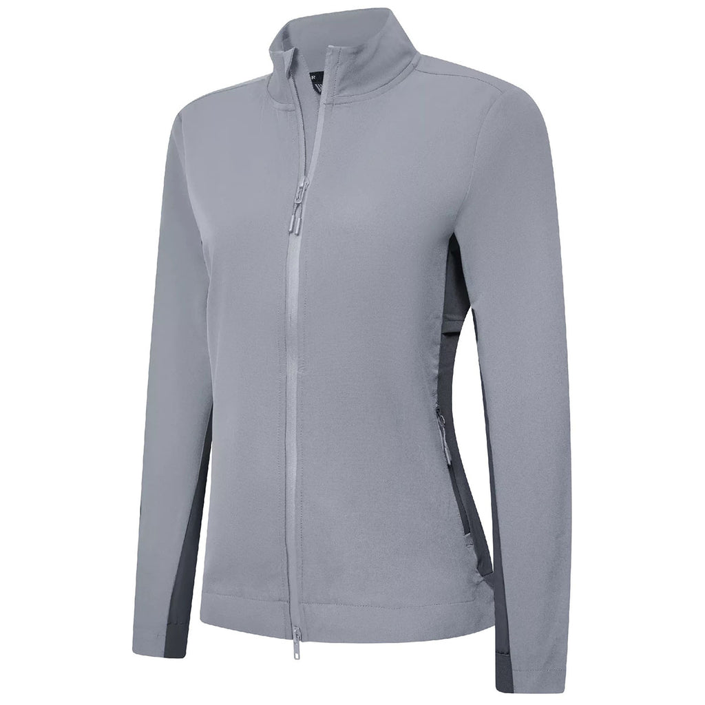 Levelwear Women's Pebble/Charcoal Bevel Jacket