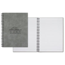 Castelli Light Grey WireO Chia Grande XL White Lined Pg Journal