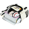 Ariel Premium Beige Halsted 600D Ripstop and Washed Nylon Zippered Tote Bag