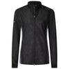Levelwear Women's Black/Pebble Band Windbreaker