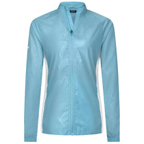 Levelwear Women's Mute Blue/White Band Windbreaker