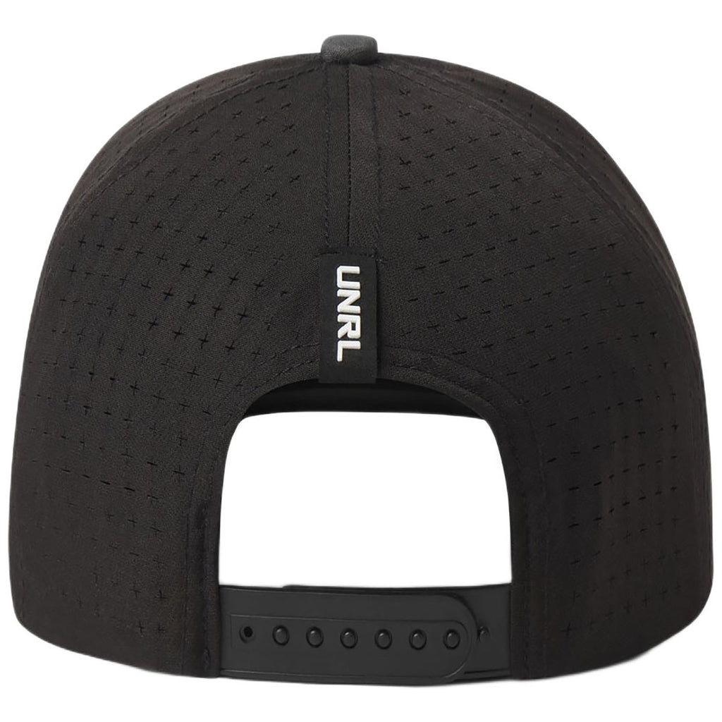 UNRL Black Weekender Snapback - Mid-Pro