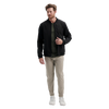 UNRL Men's Black Waypoint Bomber Jacket