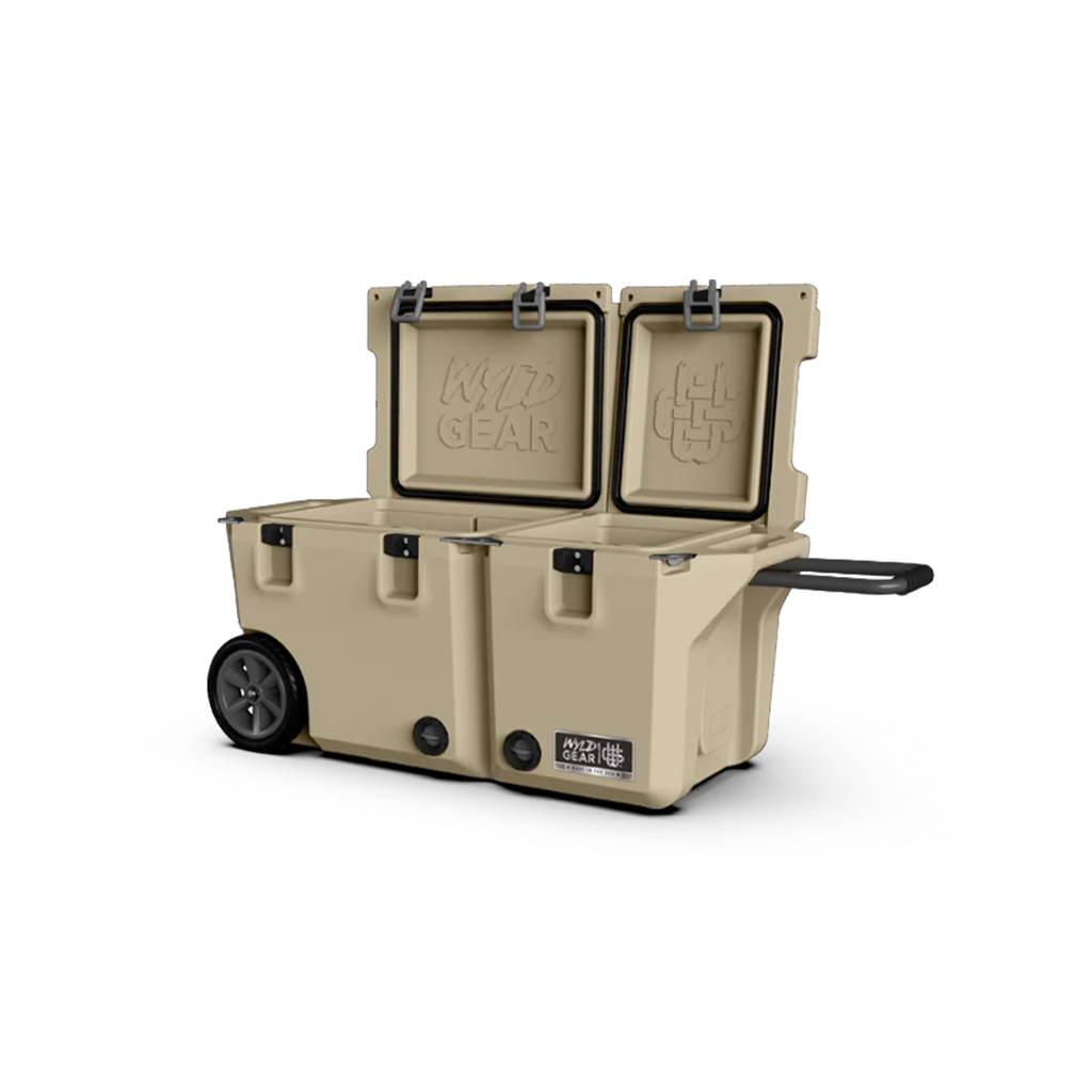 Wyld Gear Tan Freedom Series 65QT Divided Cooler