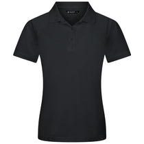 Levelwear Women's Black Balance Polo