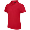 Levelwear Women's Flame Red Balance Polo