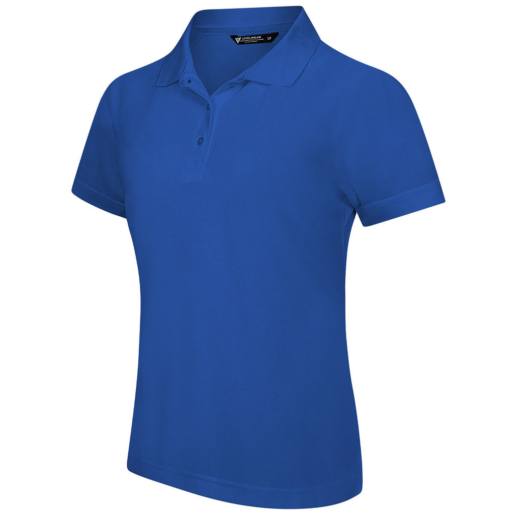 Levelwear Women's Team Royal Balance Polo