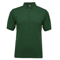 BAW Men's Dark Green Xtreme Tek Polo