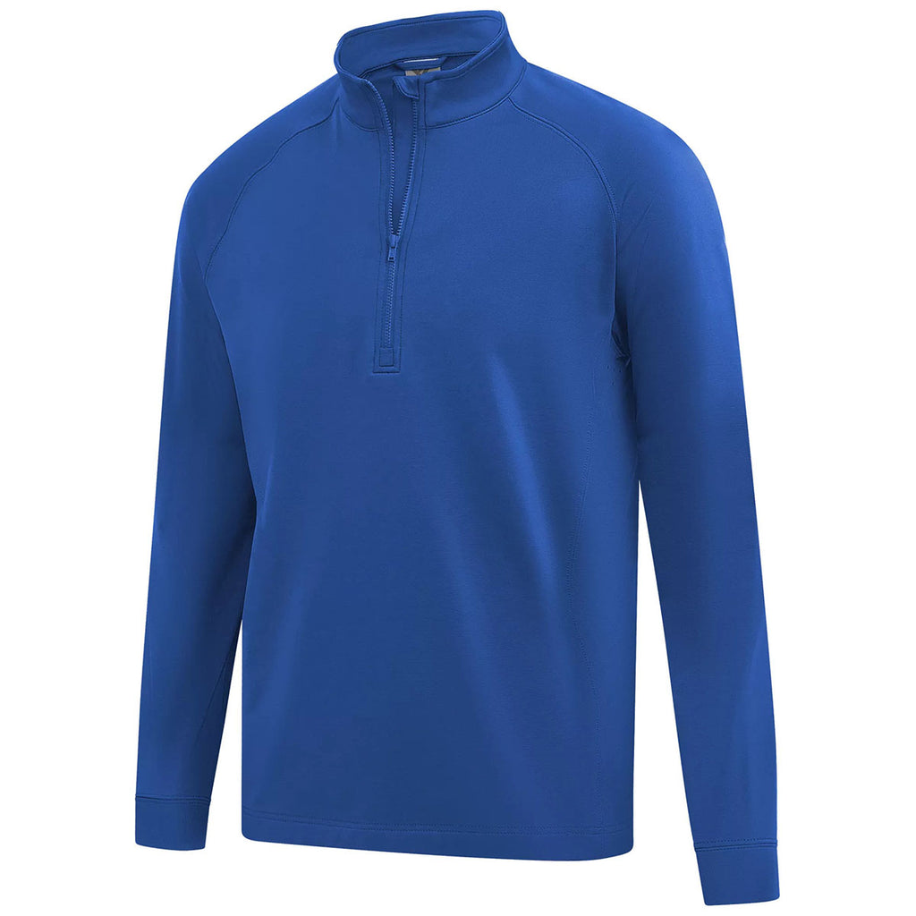 Levelwear Men's Team Royal Calibre Recycled Quarter Zip