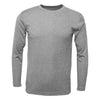 BAW Men's Heather Grey Xtreme Tek Long Sleeve Shirt