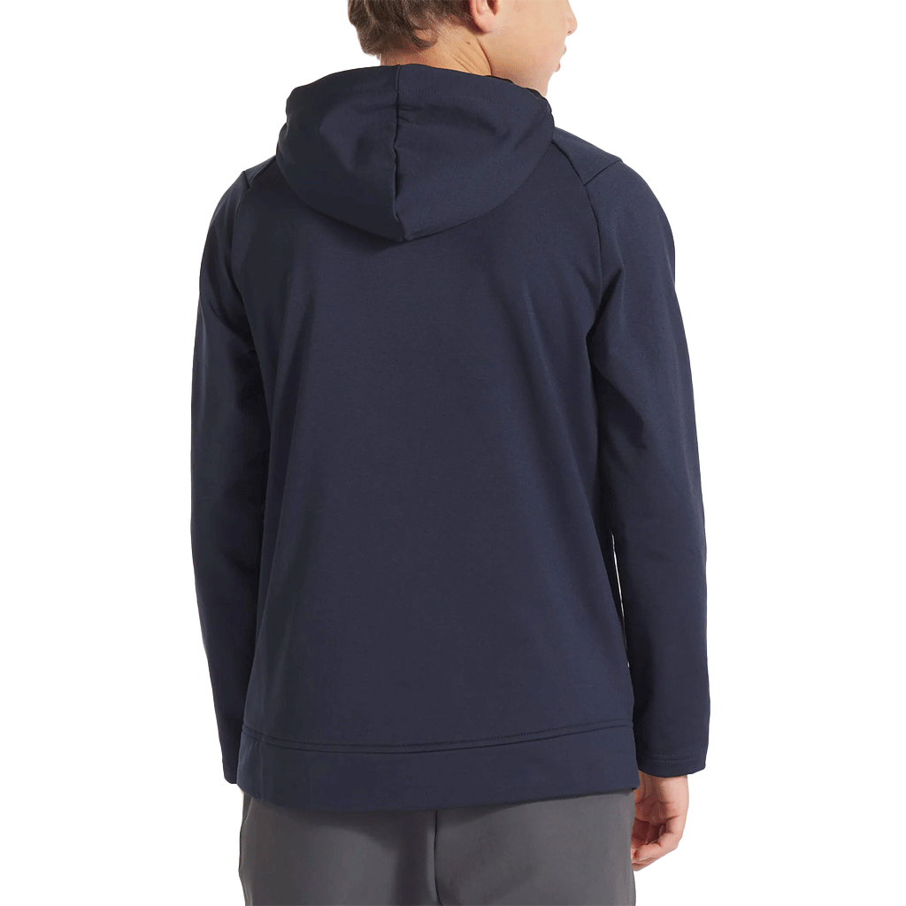 UNRL Youth Navy Crossover Hoodie II